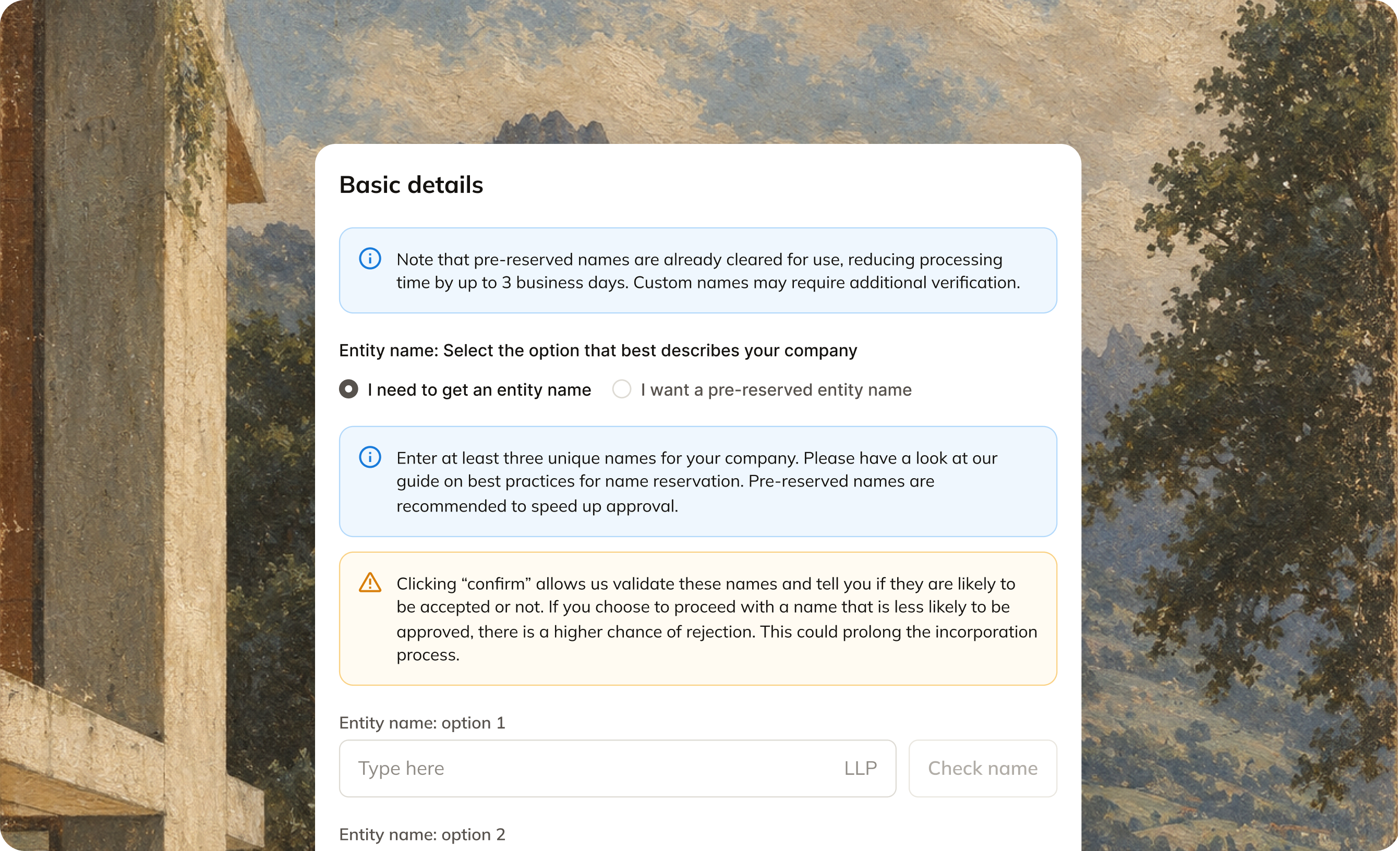 Componentizing Forms preview 3